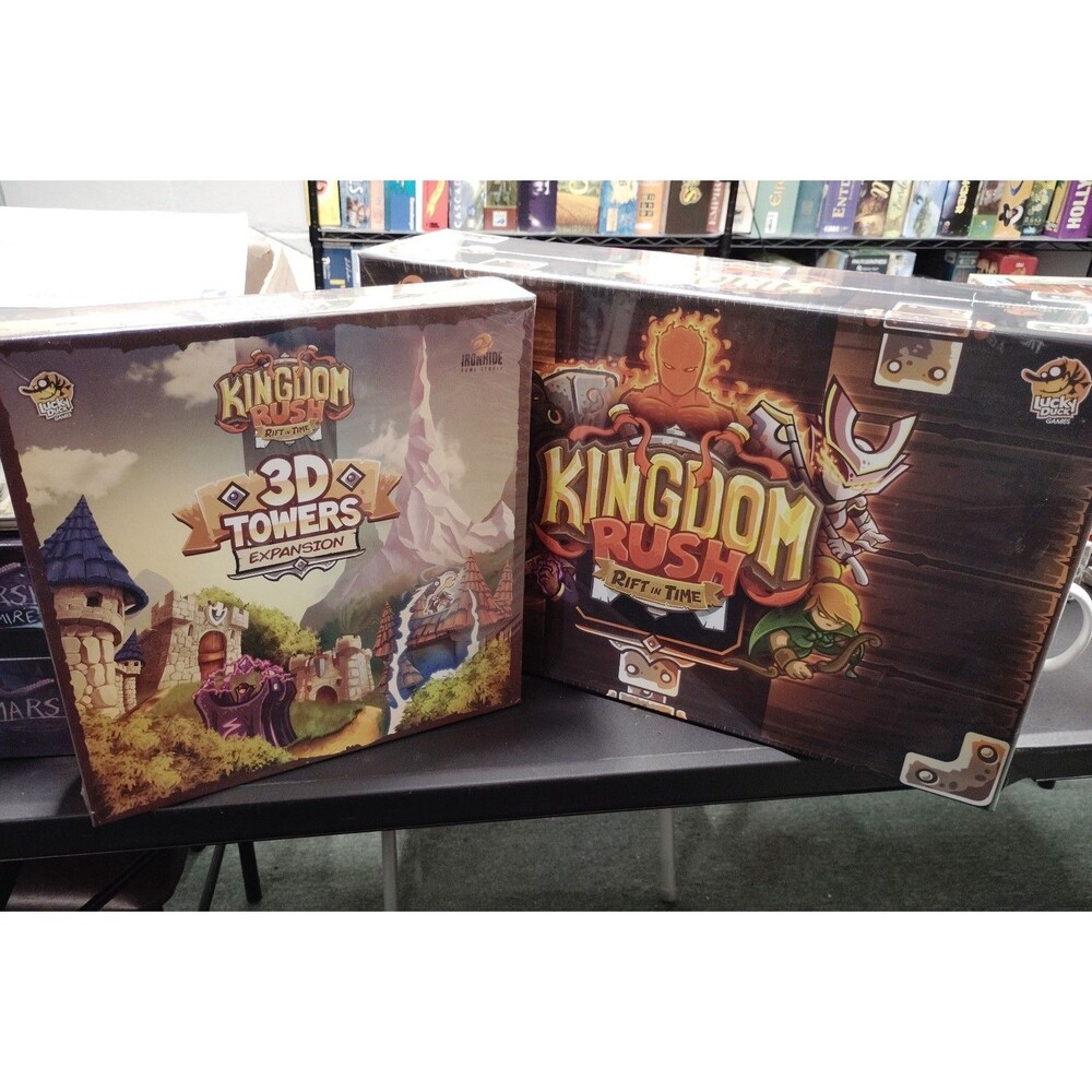 Kingdom Rush Deluxe storage box and 3D towers expansion bundle